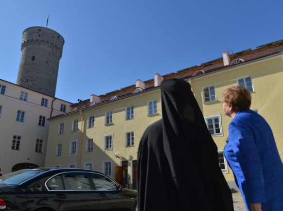 Riigikogu esimehe Ene Ergma kohtumine Tema Pühaduse Konstantinoopoli oikumeenilise patriarhi Bartholomeosega